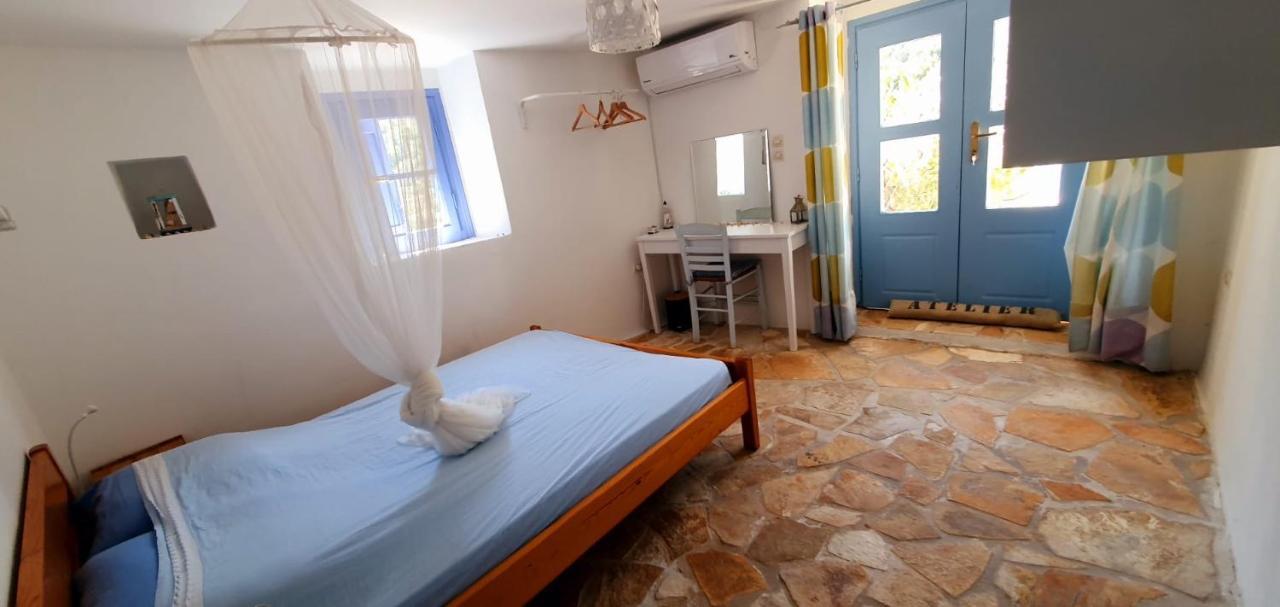 Maison Charme Avec Piscine Privee, Pres De La Mer A Sappounakeika, Tyros Sapounakeika Екстер'єр фото