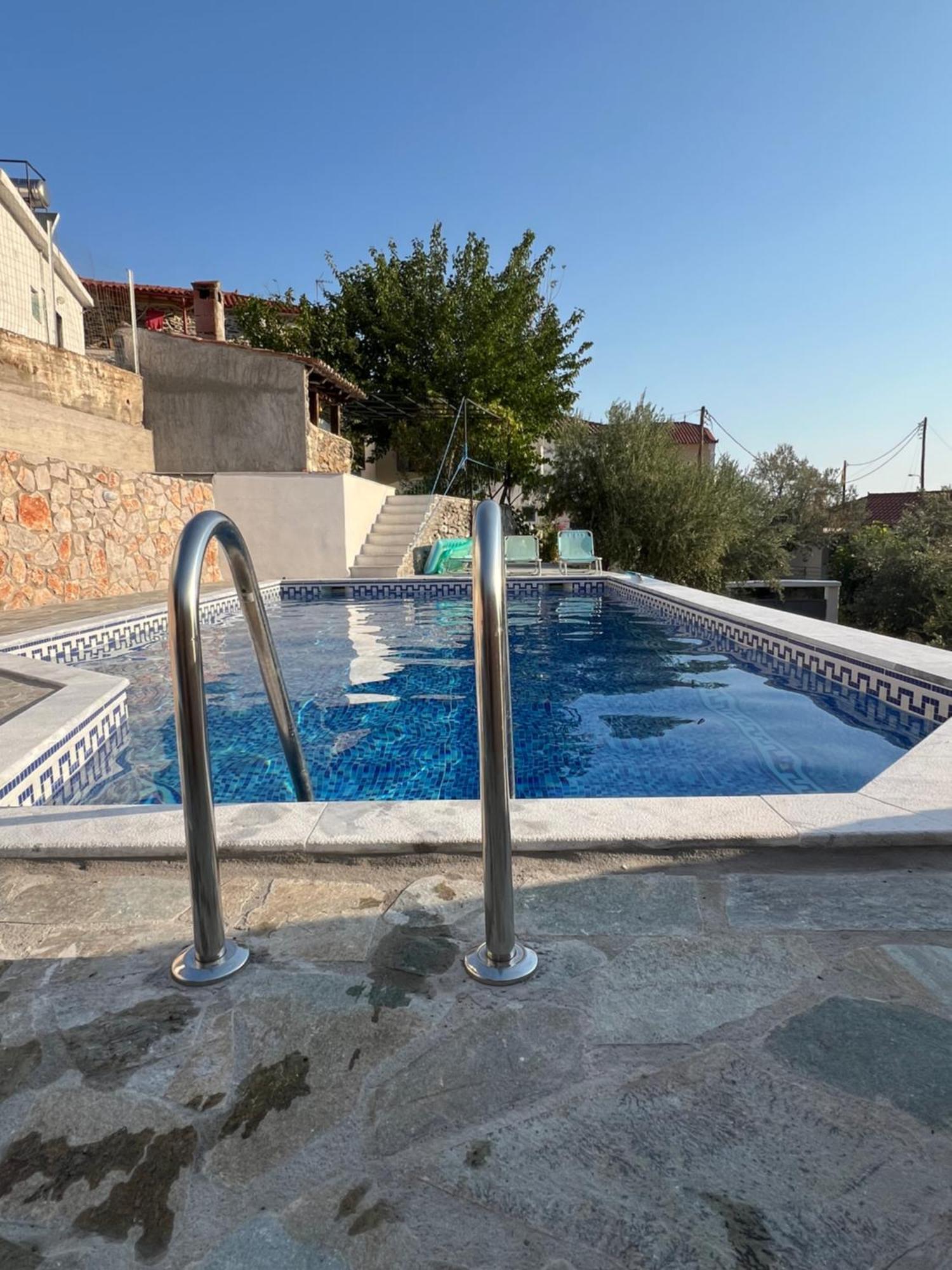 Maison Charme Avec Piscine Privee, Pres De La Mer A Sappounakeika, Tyros Sapounakeika Екстер'єр фото